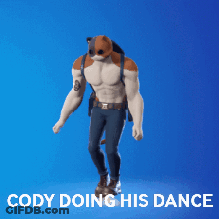 Cat With Words Cody Doing His Dance GIF