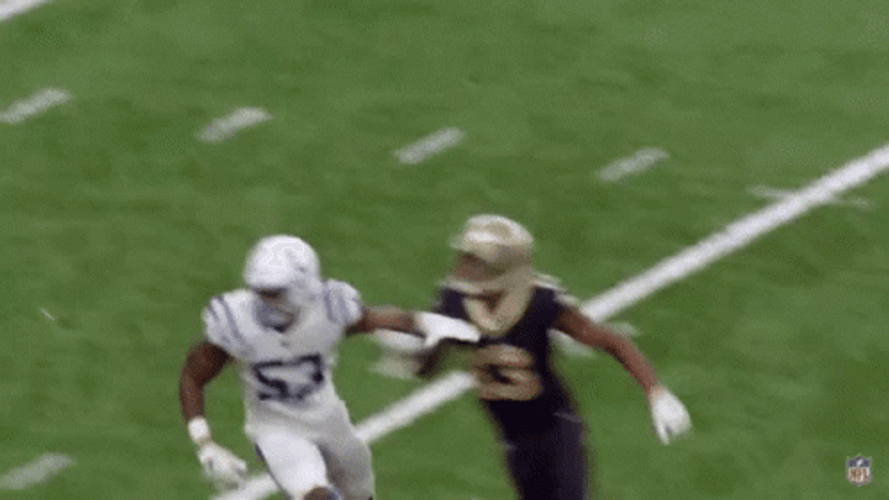 Catch Football Run GIF
