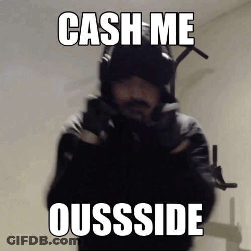 Catch Me Outside Blazzord Punches Meme GIF