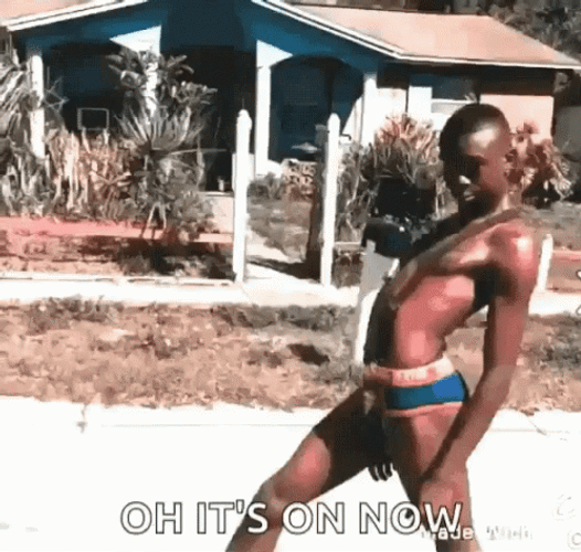 Catch Me Outside Funny Black Man Roller Skates GIF