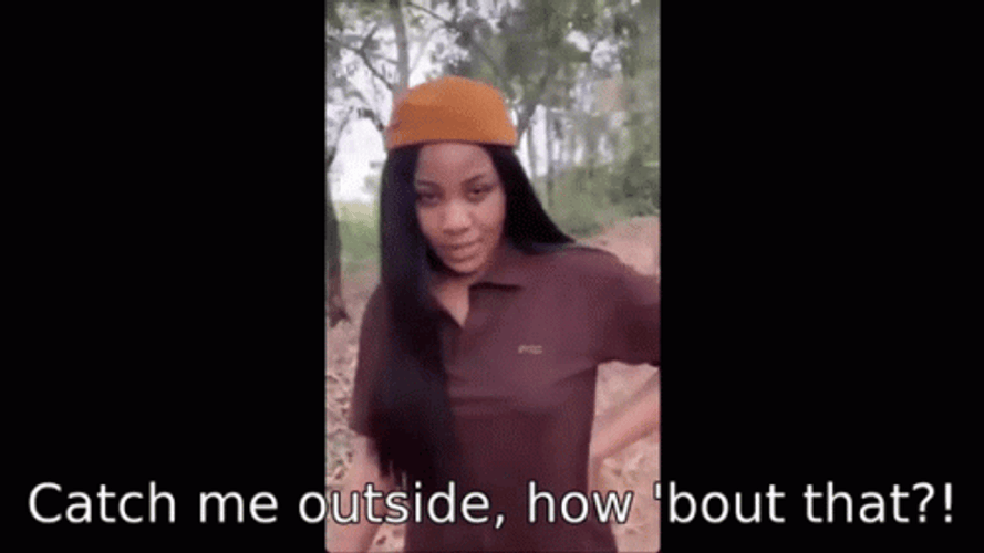Catch Me Outside Macy The Rapper GIF
