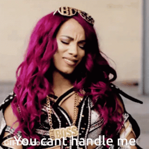 Catch Me Outside Sasha Banks Wrestler GIF