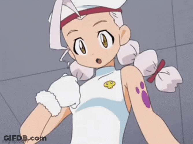 Catgirl Sgt Frog Neko Cat Anime GIF