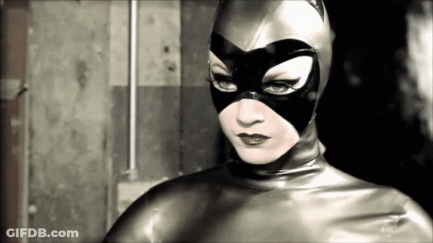 Catwoman Full Mask GIF