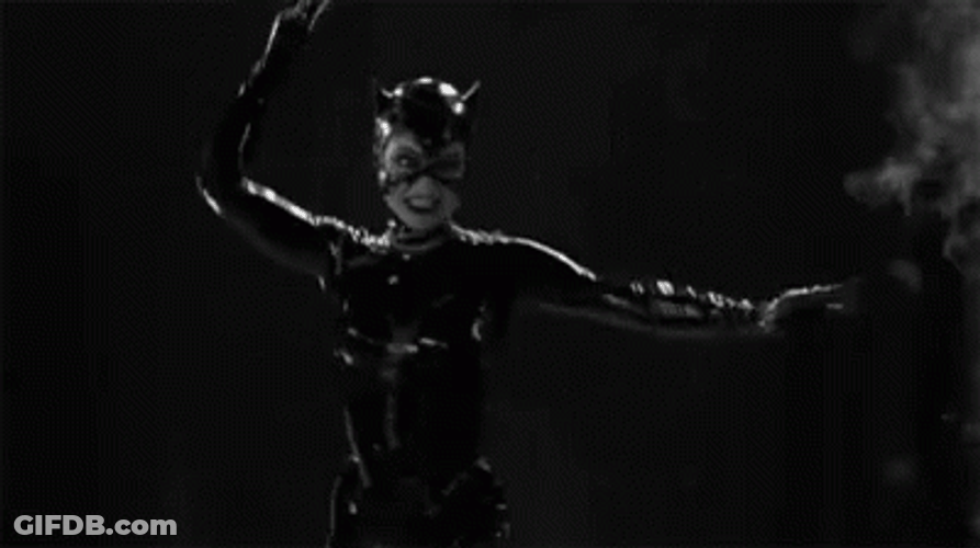 Catwoman Michelle Pfeiffer On Attack GIF