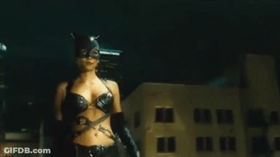 Catwoman Sexy Back GIF