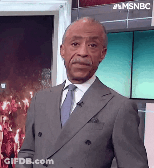 Caught Al Sharpton I Got You GIF