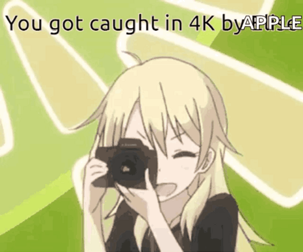 Caught In 4K Anime Girl Elise GIF