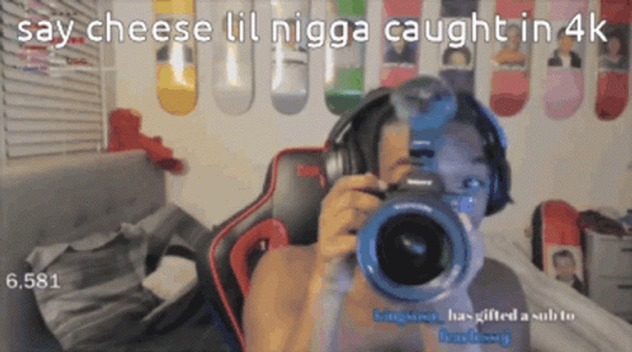 Caught In 4K Say Cheese Snapping Photo GIF