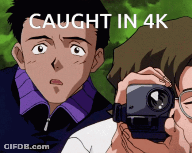 Caught In 4K Toji Suzuhara Neon Genesis Evangelion GIF