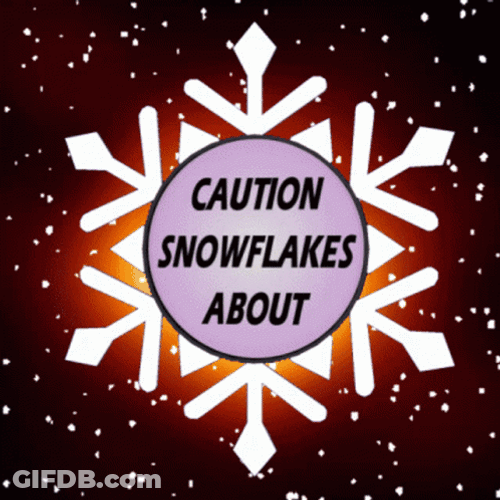 Caution Snowflake About GIF