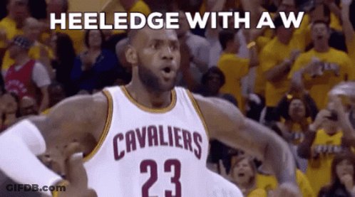 Cavaliers Player Stands In Front Of Crowd GIF