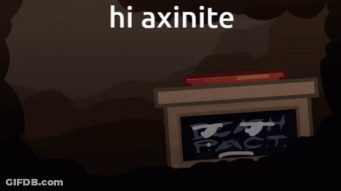Cave Cartoon Saying Hi Axinite GIF