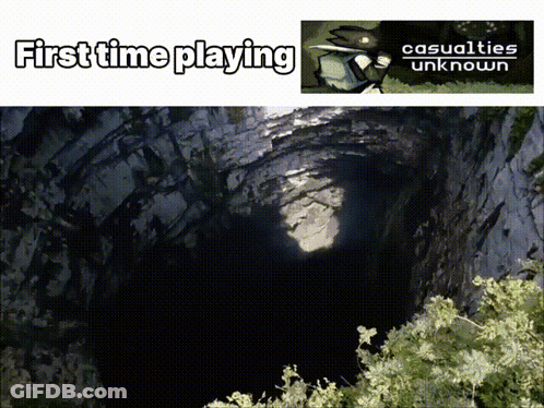 Cave First Time Playing GIF