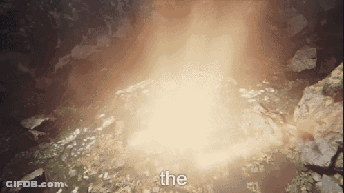 Cave With The At Top GIF