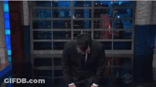CBS Logo In Dark Room Corner GIF