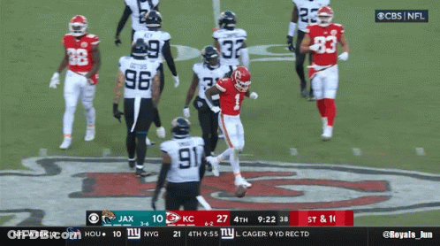 CBS NFL Broadcast Chiefs Vs Giants GIF