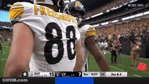 CBS NFL Broadcast Pittsburgh Vs Raiders GIF