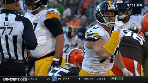 CBS NFL Broadcast Steelers Vs Browns GIF