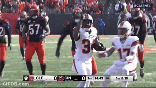 CBS NFL Football Game GIF