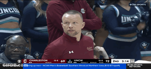 CBS Sports Basketball Broadcast GIF