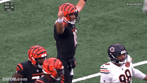 CBS Sports Broadcast Bengals Vs Bears Football GIF