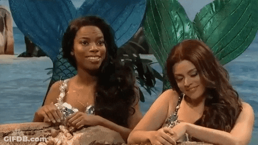 Cecily Strong Mermaid GIF