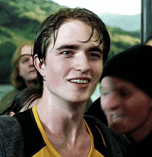 Cedric Diggory Laughing Out Loud GIF