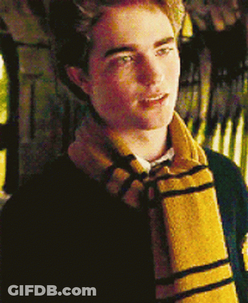 Cedric Diggory Smirk GIF