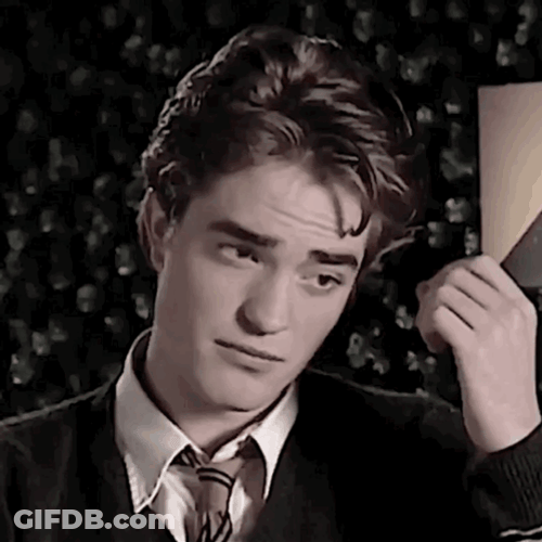 Cedric Diggory Talking GIF