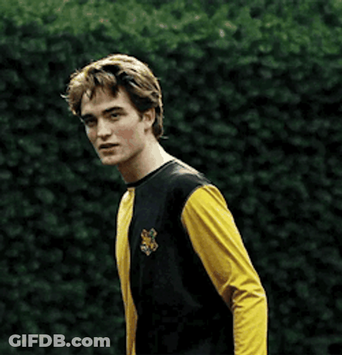 Cedric Diggory Walking Like A Boss GIF
