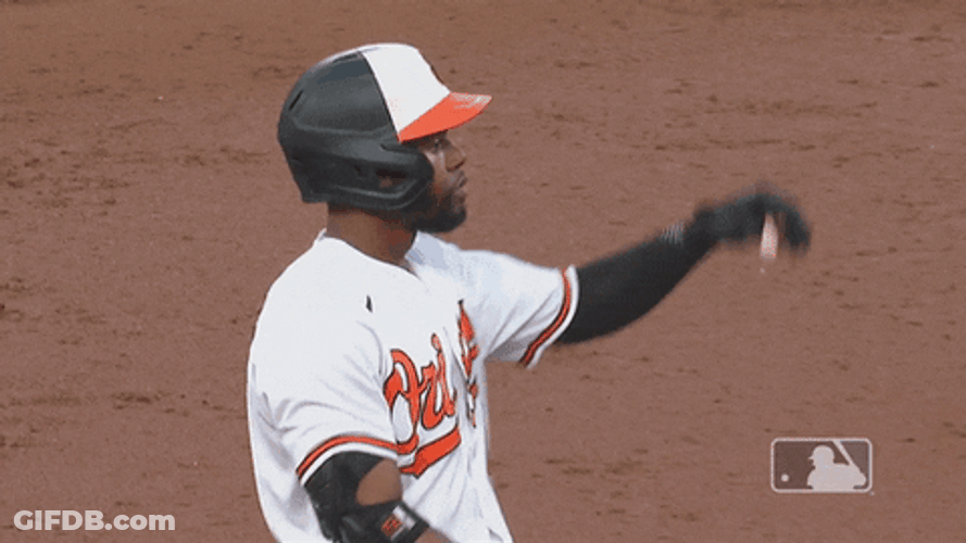 Cedric Mullins Bye Bye Taunt GIF