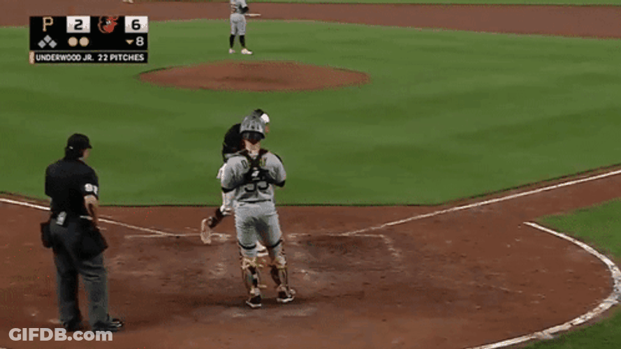 Cedric Mullins High Five With Team GIF