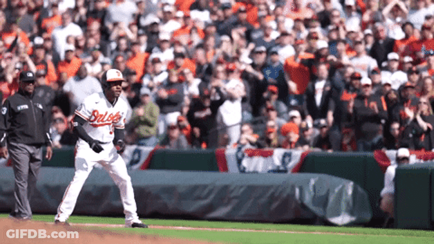 Cedric Mullins Lets Go GIF