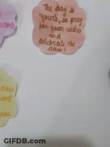 Celebrate And Pray For Your Wishes GIF