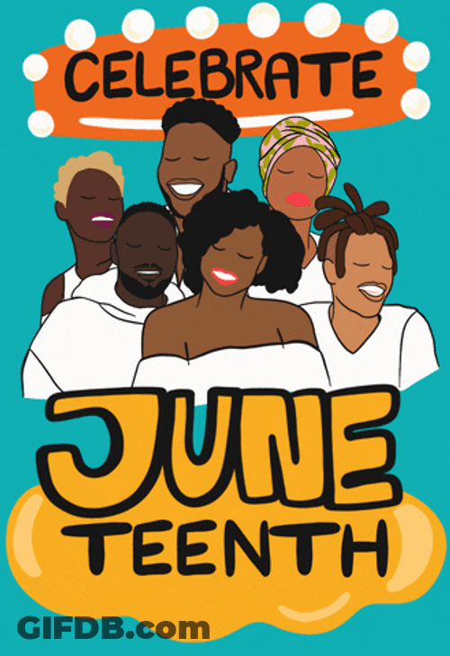 Celebrate Freedom Day Happy Juneteenth GIF