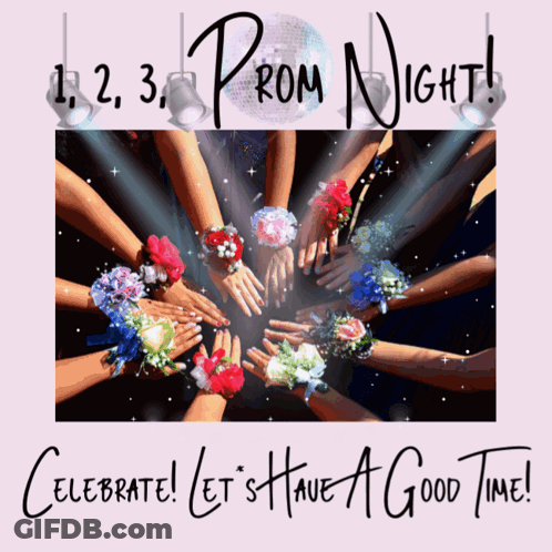 Celebrate Let's Have A Good Time Prom Night GIF