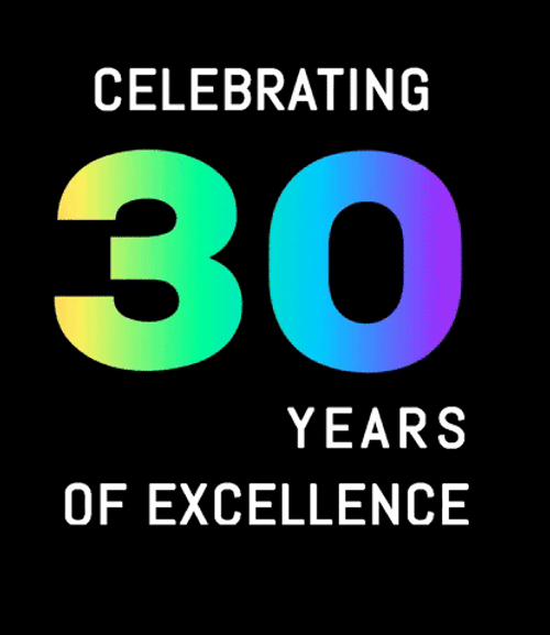 Celebrating 30 Years Anniversary GIF