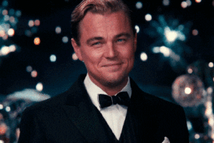 Celebrating Leonardo DiCaprio Satisfied GIF