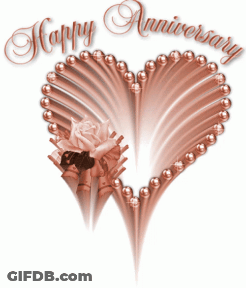 Celebrating Marriage Happy 25Th Anniversary GIF