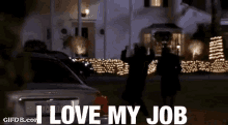 Celebrating Men I Love My Job GIF