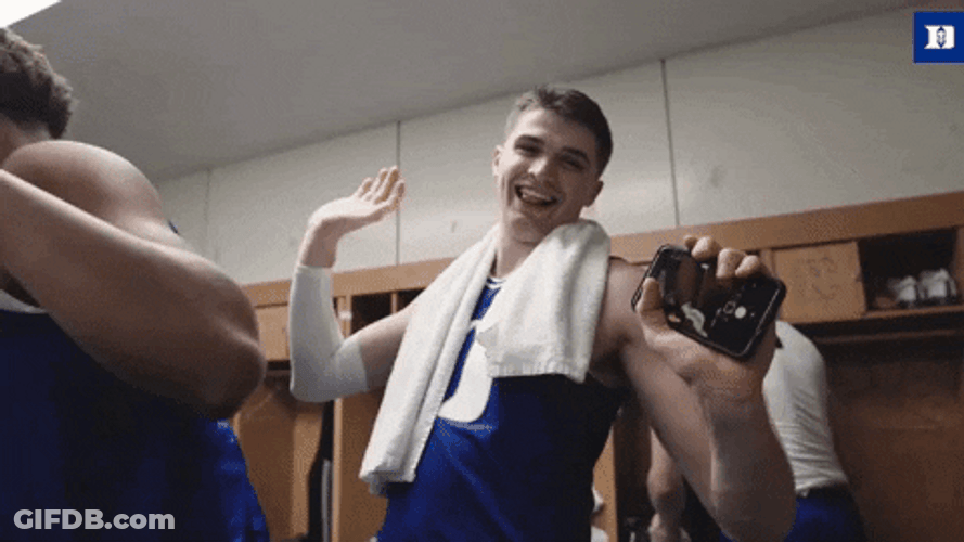 Celebrating The Joy With The Buzzer Beater GIF