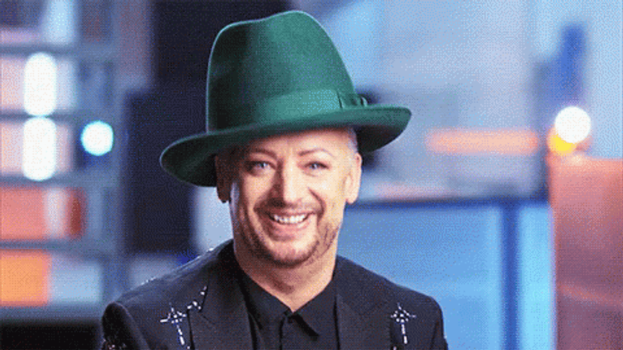 Celebrities Apprentice Boy George GIF