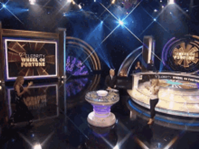 Celebrities Wheel Of Fortune GIF