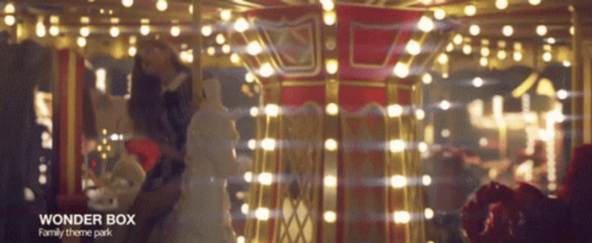 Celebrity At A Theme Park GIF