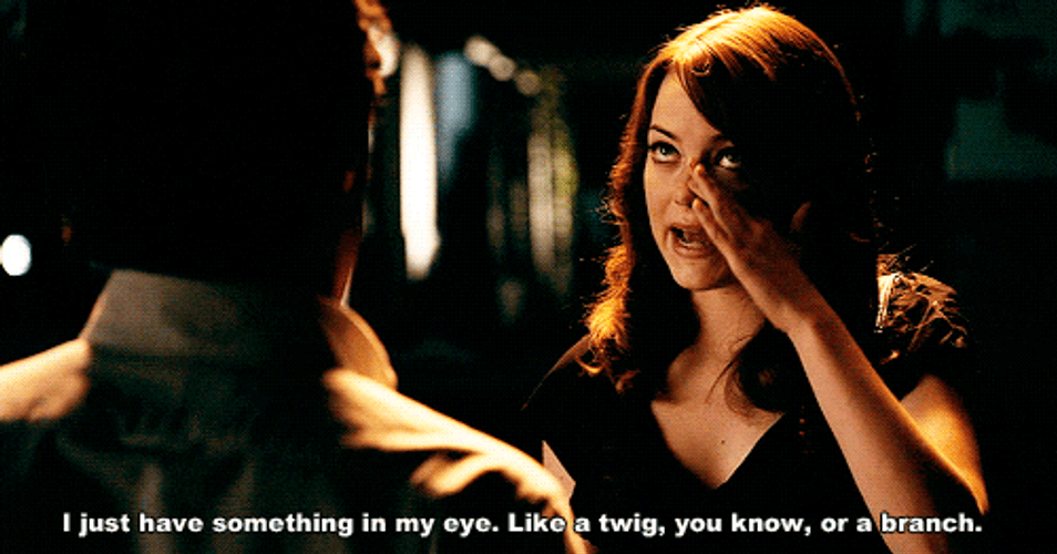 Celebrity Emma Stone Crying Meme GIF
