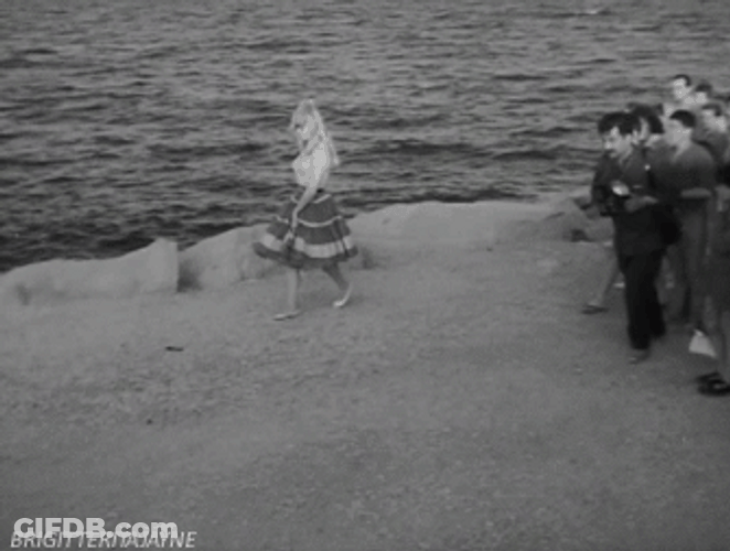 Celebrity Runs Away From Reporters GIF