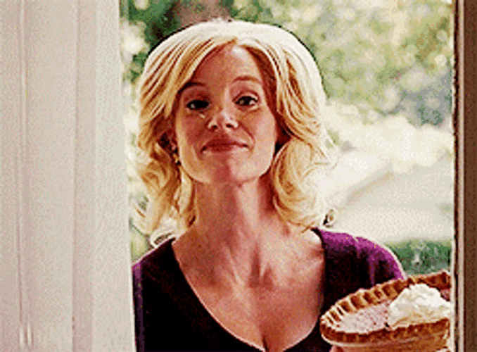 Celia Rae Foote Showing Pie GIF