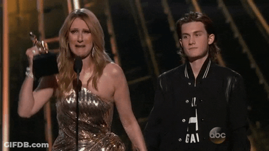 Celine Dion Billboard Icon Award GIF
