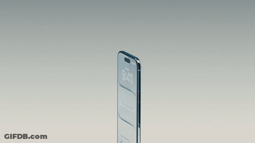 Cell Phone Displaying 8:41 GIF